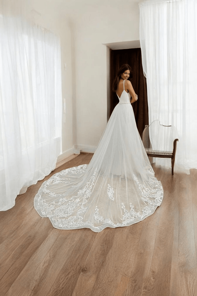Combinaison 2 en 1 de Mariée boheme – Patricia La robe parfaite