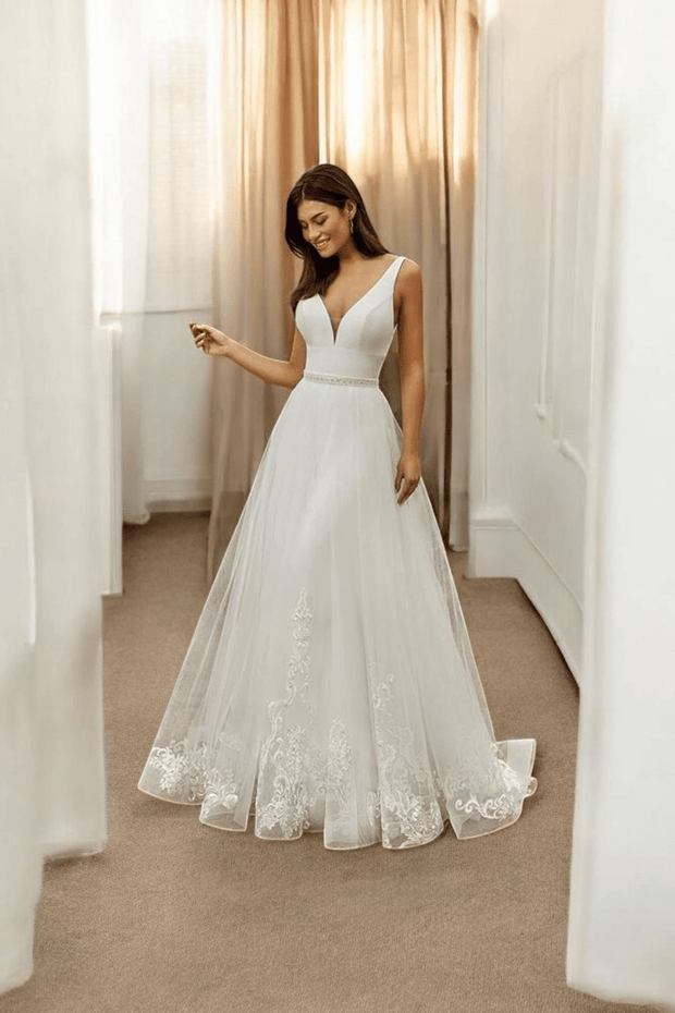 Combinaison 2 en 1 de Mariée boheme – Patricia La robe parfaite