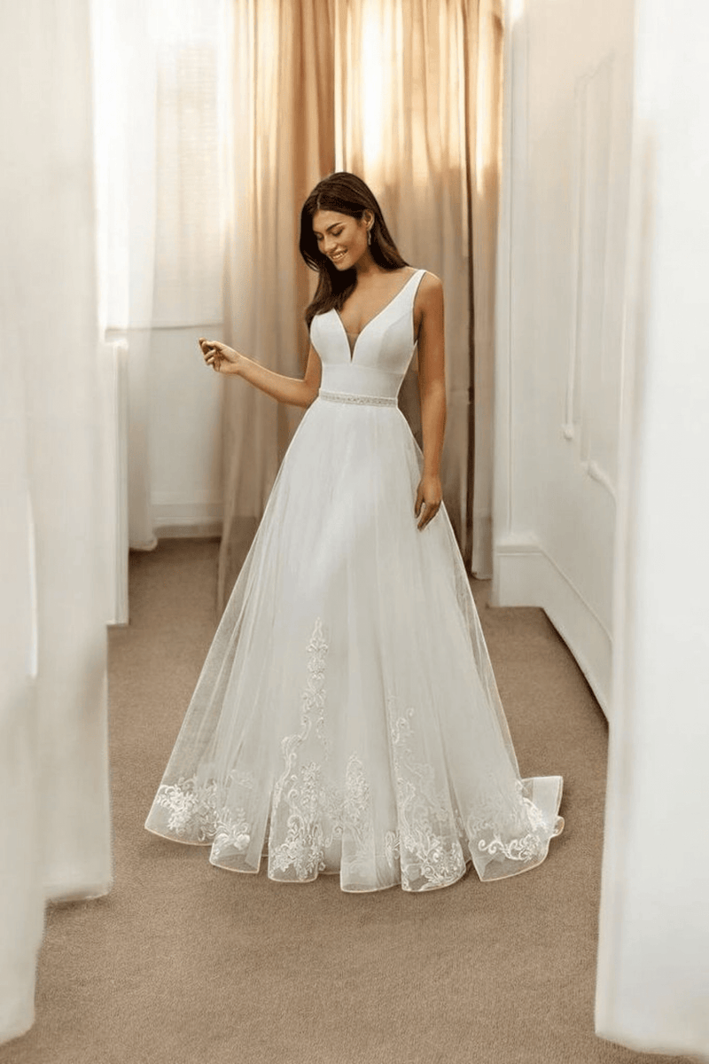 Combinaison 2 en 1 de Mariée boheme – Patricia La robe parfaite