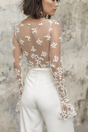 Combinaison de Mariage | A  Manches Longues La robe parfaite