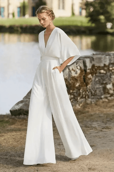 Combinaison de Mariée |Classique - Emma La robe parfaite