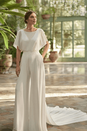 Combinaison de Mariée  – Élégance Aérienne - Nathalie La robe parfaite