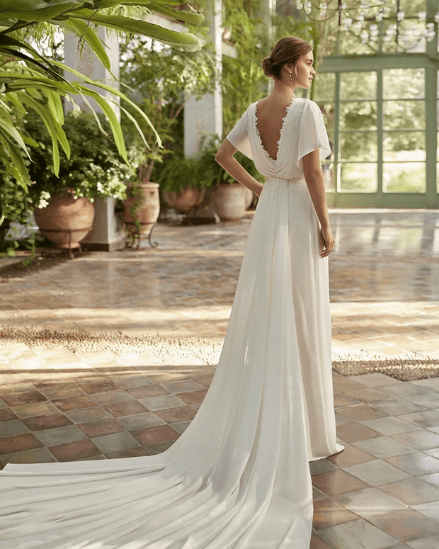 Combinaison de Mariée  – Élégance Aérienne - Nathalie La robe parfaite