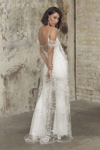Combinaison Mariage | Dentelle Floral La robe parfaite