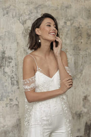 Combinaison Mariage | Dentelle Floral La robe parfaite