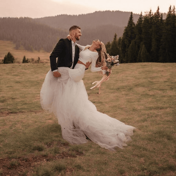 Robe de Mariée Bohème Chic – Fanny La robe parfaite