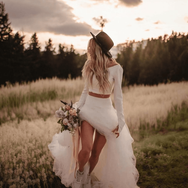 Robe de Mariée Bohème Chic – Fanny La robe parfaite