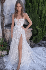 Robe de Mariée <br>  Bohème en Dentelle - Karine La robe parfaite
