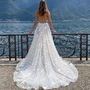 Robe de Mariée <br>  Bohème en Dentelle - Karine La robe parfaite