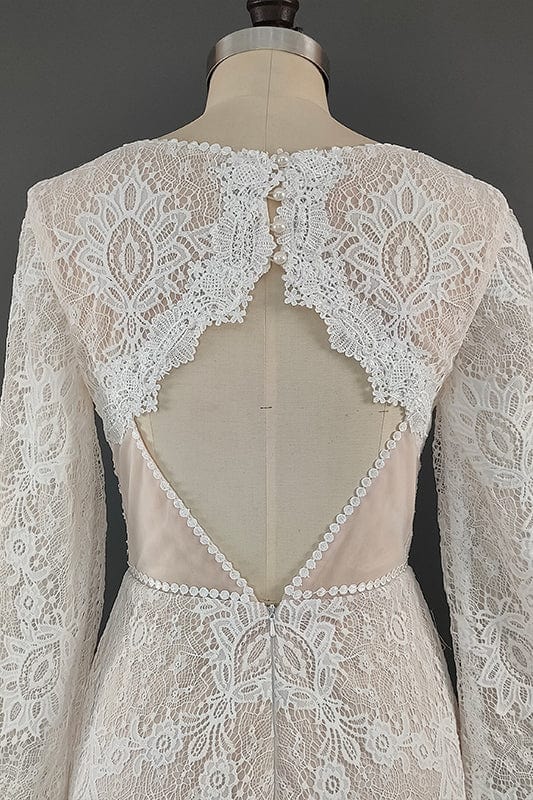 Robe de Mariée  <br> Hiver en Dentelle - Alba La robe parfaite