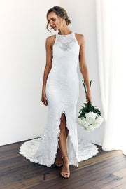 Robe de Mariée | Col haut - Pénélope La robe parfaite