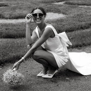 Robe de Mariée Courte – Élégance Satiné - Claire La robe parfaite