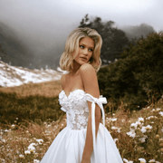 Robe de Mariée Courte – Eléna La robe parfaite