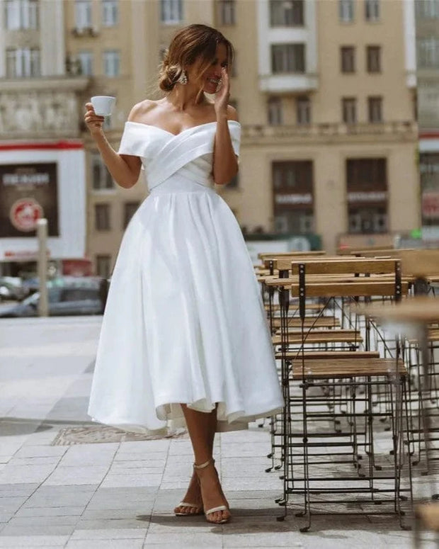 Robe de Mariée | Courte et Moderne Mélanie La robe parfaite