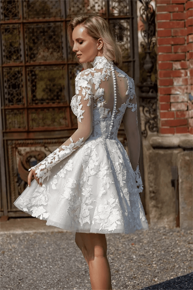Robe de Mariée Courte |Romantique - Ariel La robe parfaite
