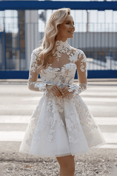 Robe de Mariée Courte |Romantique - Ariel La robe parfaite