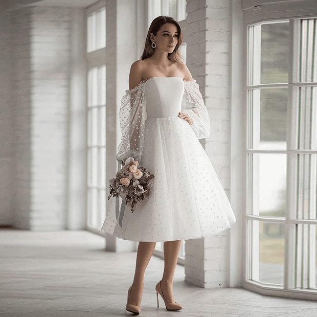 Robe de Mariée Courte | Rosa La robe parfaite