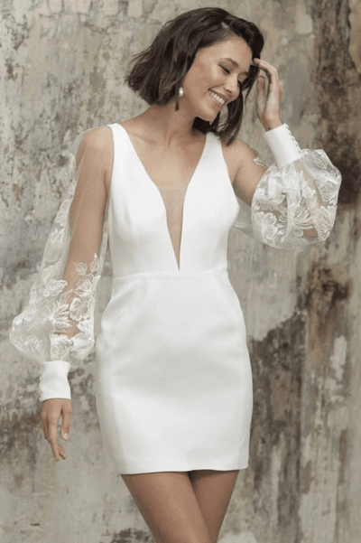 Robe de Mariée Courte - Silvia La robe parfaite