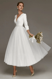 Robe de Mariée courte | Simple  - Elodie La robe parfaite