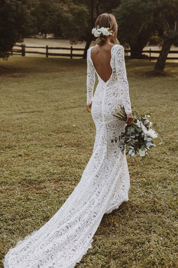 Robe de Mariée | Dentelle Manches - Sophie La robe parfaite