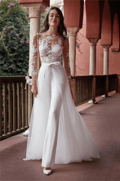 Robe de Mariée et Combinaison Élégante – Gaëlle La robe parfaite