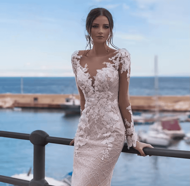 Robe de Mariée | Exquise Vintage en Tulle - Maria La robe parfaite