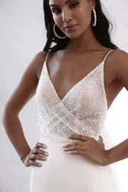 Robe de Mariée | Haut Paillettes - Alma La robe parfaite