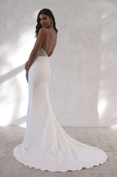Robe de Mariée | Haut Paillettes - Alma La robe parfaite