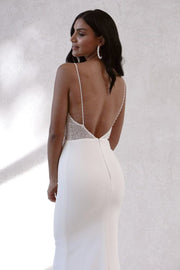 Robe de Mariée | Haut Paillettes - Alma La robe parfaite