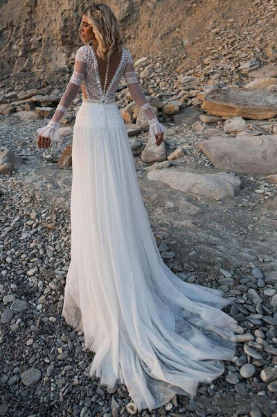 Robe de Mariée | Hippie Chic - Léa La robe parfaite