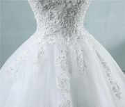 Robe de Mariée | Princesse en Organza Brodé - Elvyna La robe parfaite