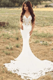 Robe de Mariée Sirène | En Satin - Jasmine La robe parfaite