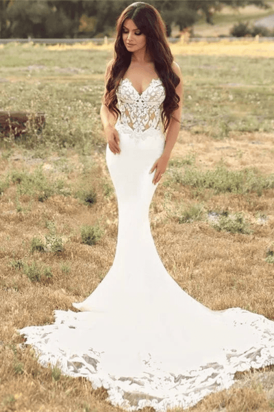 Robe de Mariée Sirène | En Satin - Jasmine La robe parfaite