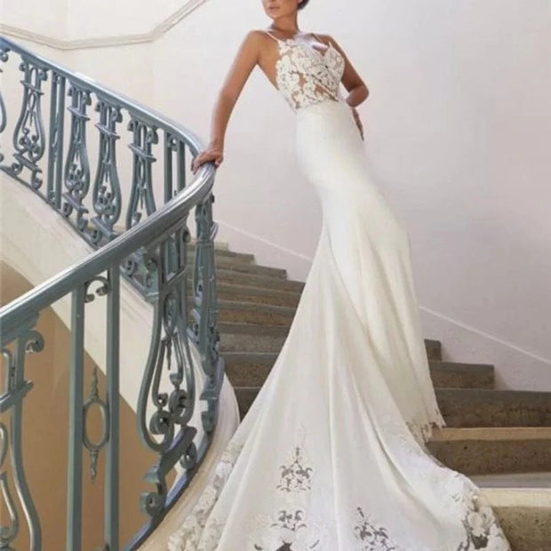 Robe de Mariée Sirène | En Satin - Jasmine La robe parfaite