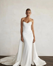 Robe de mariée | Sirène en satin - Mélody La robe parfaite