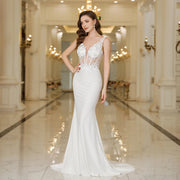 Robe de Mariée Sirène | Glamour et Étincelante - Justine La robe parfaite