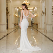 Robe de Mariée Sirène | Glamour et Étincelante - Justine La robe parfaite