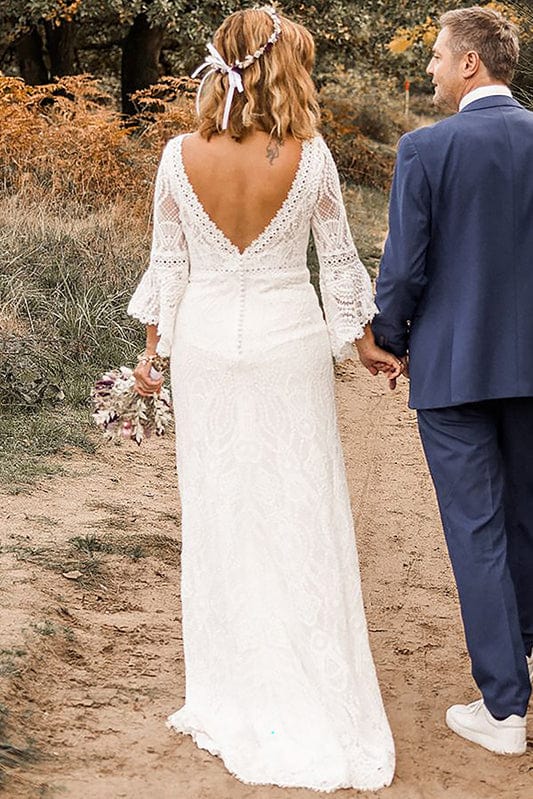 Robe de Mariée | Tout en Dentelle - Alya La robe parfaite