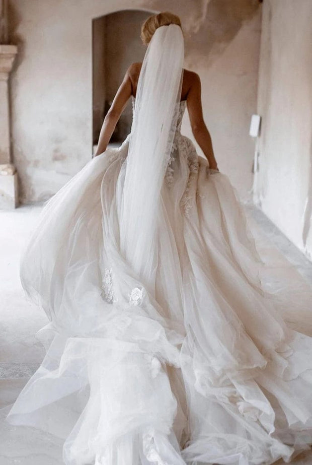 Robe de Mariée  Tulle Fluide - Nina La robe parfaite
