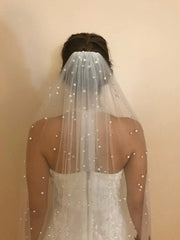 Voile de Mariée – Délicatesse Perlé La robe parfaite