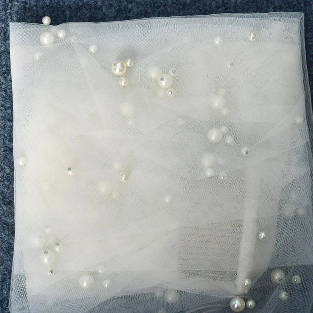 Voile de Mariée – Délicatesse Perlé La robe parfaite