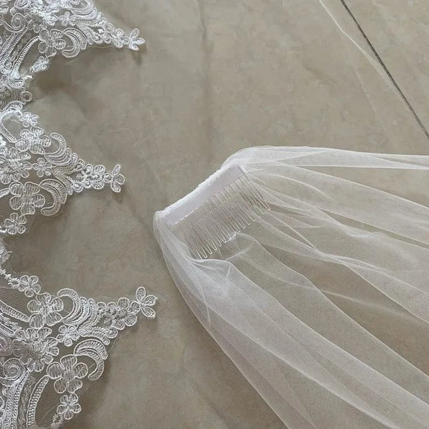 Voile de Mariée | Élégant et simple La robe parfaite