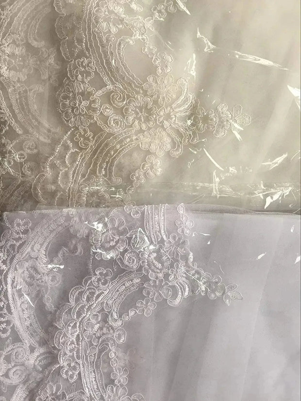 Voile de Mariée | Élégant et simple La robe parfaite