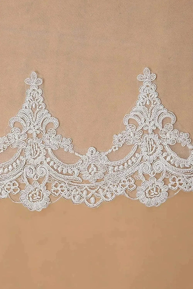 Voile de Mariée | Élégant et simple La robe parfaite