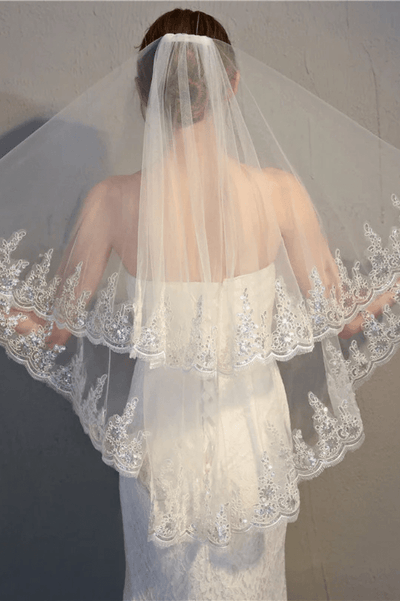 Voile de Mariée | Mi-Long en Lycra La robe parfaite